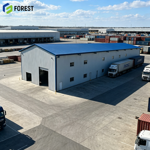Almacén de Acero Prefabricado de Diseño Personalizado, Estructura Industrial Resistente, Instalación Modular Comercial para Carga - Product Image 1