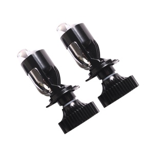 Sanvi New <b>H4</b> Mini Bi-led Projector Lens Headlight Car Styling Headlight Bulb Automobile LED Lamp 5700k Focused Matrix Lights - Product Image 1