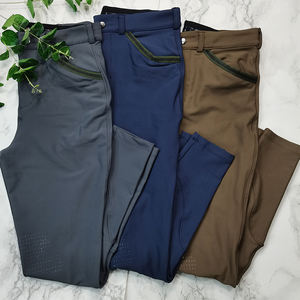 RTS <span class=keywords><strong>Pantalon</strong></span> d'équitation pour homme Culotte à séchage rapide Siège complet Silicone Équestre Jodhpur Culotte Anti-boulochage Collants d'équitation - Product Image 1