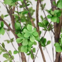 Plante artificielle en pot, ornement de jardin, verdure pour la décoration de bureau, décoration de jardin, décoration de la maison, plantes artificielles en plastique