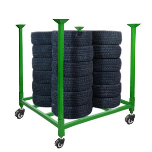 Étagère d'entrepôt robuste en métal, étagère de stockage multifonctionnelle, étagère en acier personnalisée, étagère empilable, étagère à emboîtement - Product Image 6