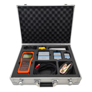 Débitmètre à ultrasons <span class=keywords><strong>portable</strong></span> alimenté par batterie, débitmètre à ultrasons <span class=keywords><strong>portable</strong></span> pour liquides, huile, alcool, affichage LCD - Product Image 5