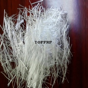 Béton renforcé de fibres de verre haute résistance résistant aux alcalis, fibres de verre coupées - Product Image 2