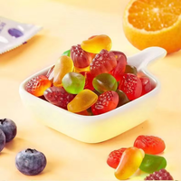 Mixed Fruit Flavor Qq Gummy Assorted Chewy Gummy Candy Sweet Snack For Family Daily Eating