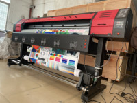 Plotter I3200 Eco Solvent 180cm Crystek Máquina de impresión de pancartas flexibles de 2400DPI DE LA CT-1806R
