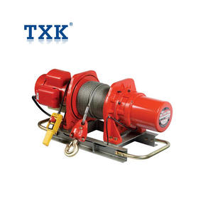 TXK kerekan kabel elektrik Material konstruksi pengangkat 500kg kabel panjang 1ton 2ton dengan pengendali jarak jauh - Product Image 1