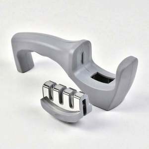 Accessoires de cuisine RAYBIN 2022, aiguiseur manuel professionnel en acier tungstène à 3 sections, écologique, à grain grossier - Product Image 4