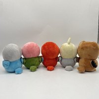 Vente en gros mini peluche personnalisée mignon hibou coloré oiseau perroquet peluche pour enfants