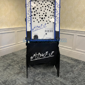 <span class=keywords><strong>Jeu</strong></span> d'équilibre d'intérieur personnalisé boule qui tombe panneau mural labyrinthe pour fête ou carnaval Construction en bois - Product Image 1