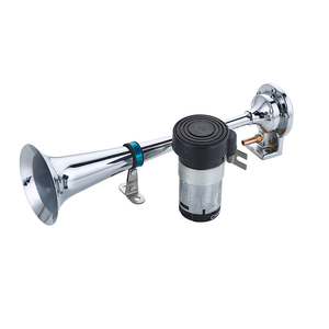 Bocina de Aire Súper Potente de <span class=keywords><strong>Una</strong></span> Sola <span class=keywords><strong>Trompeta</strong></span> con Compresor, Bocina de Señal Sonora de 12V para Auto, Camión, Barco, Vehículos - Product Image 1