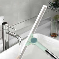Espátula Ajustable de Silicona y Acero Inoxidable de 50 cm, Práctica, Multiusos, Ligera, para Limpiar Pisos, Vidrios y Paredes del Hogar