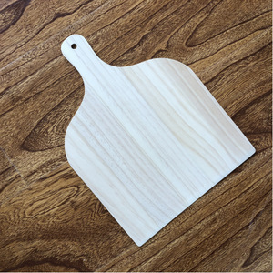 Tabla de pizza de madera Hengyao Crafts, tabla para hornear de doble cara para uso en horno de cocina, portátil, estilo americano - Product Image 1