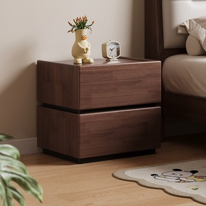 Commode modulaire en bois massif au design minimaliste et moderne pour le rangement de la chambre et du salon - Product Image 3