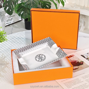 <span class=keywords><strong>Cendrier</strong></span> à Cigare de Style Européen Luxe Léger Rétro, en Porcelaine Fine Exquise, pour Salle de Conférence ou Bureau - Product Image 4