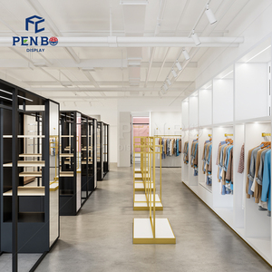 Migliori Negozi di Abbigliamento Sportivo, Espositori Moderni per Boutique, Arredamento Interno per Negozi di Abbigliamento - Product Image 4