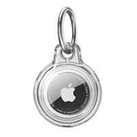 Coque transparente en PC pour AirTag, étui de protection rigide en plastique, nouvelle arrivée 2026, multicolore avec anneau métallique