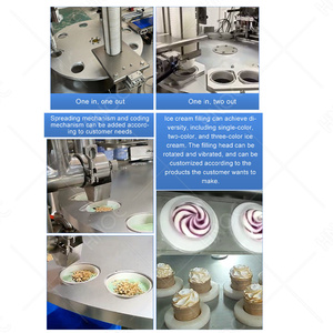 HNOC Automatic Jelly Butter <strong>Cup</strong> Seal Machine <strong>Mini</strong> Plastic Water Yogurt <strong>Cup</strong> Fill and Seal Machine - Product Image 4