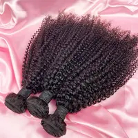 Kinky Curly Hair Mongolian Kinky Curly Hair Extensions Afro Kinky Human Hair Bundles 4A 4B 4C Hair Bundles