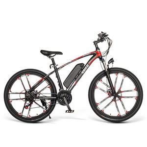 Vélo électrique de montagne <span class=keywords><strong>Pro</strong></span> à moteur central puissant de 29 pouces et <span class=keywords><strong>750W</strong></span> avec phares et roues de marque pour hommes - Product Image 4