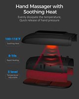 Masseur électrique pour les paumes et les doigts Phenitech avec pression d'air et compression thermique