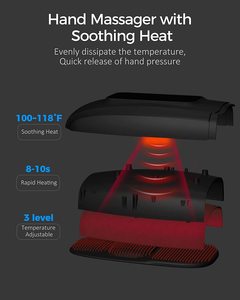 Phenitech Electric Hand Palm <strong>Finger</strong> <strong>Massager</strong> with Air Pressure and Heat Compression Hand <strong>Massager</strong> - Product Image 5