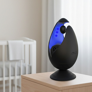 Trappola per Zanzare 365-395NM con Ventola di Aspirazione, Luce Anti-Insetti per Interni, Dispositivo USB per Eliminare Zanzare e Insetti, Decorazione Artistica per la Casa - Product Image 1