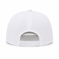 Casquette de baseball personnalisée avec logo brodé plat, 100% coton sergé blanc, visière incurvée, style Dad Hat, unisexe, sportive et décontractée, motif Fruits/Léopard Quatre