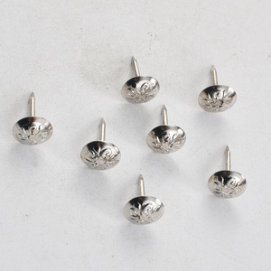 Tachuelas Decorativas de Acero al Carbono Plateado de 10 mm, Marca Wenzhou Platinum Link, para Muebles y Sofás - Product Image 1