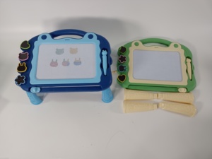 Tablero de dibujo magnético para niños Tablero de grafiti Tablero de escritura para bebés Marco de dibujo de color magnético - Product Image 2