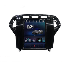 Navigator GPS Mobil Android Layar Vertikal 9,7 Inci untuk Ford Mondeo MK4 2007-2010, Stereo Konsol Tengah Pintar