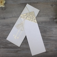 Invitaciones de boda de papel de Pakistán de bolsillo de diseño de muestra gratis para tarjetas de invitación de cumpleaños personalizadas para eventos de fiesta