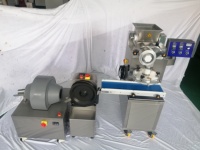 Nouvelle machine extrudeuse et découpeuse entièrement automatique PAPA pour boules de sésame et pâtes à biscuits, 60 pièces/min, contrôle PLC
