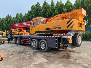 Gru su Camion Sany Usata del 2023, 75 Tonnellate, 60m, 0-2000 Altri, con Componenti Principali: Cambio, Motore, Pompa - Product Image 1