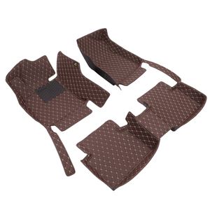Almohadilla de pie de cuero de PVC 5D duradera e impermeable, accesorios interiores para <span class=keywords><strong>Toyota</strong></span> SUV/BMW SUV 3D, forro para <span class=keywords><strong>maletero</strong></span> de coche, alfombrilla para <span class=keywords><strong>maletero</strong></span> 3rd - Product Image 1
