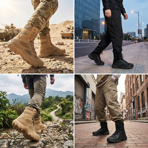 Bottes de combat ultra-légères Yearning, grande taille, haute tige, antidérapantes, respirantes, imperméables, EVA - Product Image 6