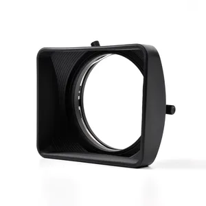 用于 DV 摄像机的带镜头盖的新方形 82毫米镜头遮光罩