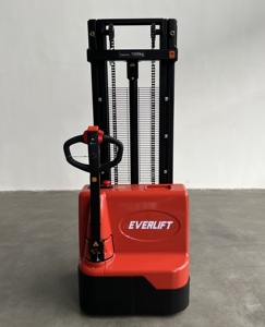 Apilador Eléctrico Heli CE de 1.<span class=keywords><strong>2</strong></span> <span class=keywords><strong>Toneladas</strong></span>, Tipo Walkie, con Mástil Ajustable de 3500mm y Patas Anchas - Product Image 2