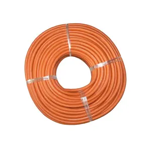 high temperature flexible orange natural gas rubber pvc lpg hose 50 m 60 m 70 m