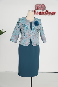 High Quality Women Dresses <b>for</b> Office Work Wear <b>for</b> <b>Ladies</b> Plus Size Church Suits Formal Dresses Suits With <b>Jackets</b> - Product Image 5