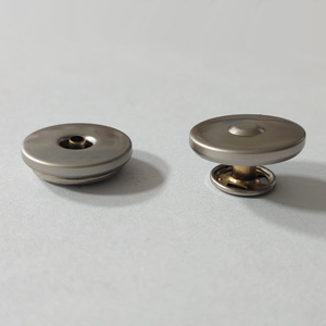 Thân Thiện Với Môi 15Mm 20Mm Mô Hình Trái Tim Bead Kim Loại Snap Móc Móc Chất Lượng Cao 4-Phần Nút Từ Tính Cho Garmentbags Quần Mạ - Product Image 2