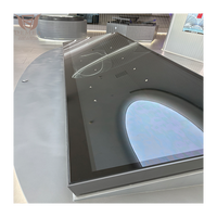 DEMEA Design moderne lucarne en aluminium toit en verre prix de gros pliant et pivotant Style ouvert fenêtre lucarne de haute qualité