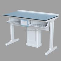 Ensemble de pupitre et de chaise d'école, pupitre d'étudiant universitaire, mobilier primaire, vente en gros d'équipements de laboratoire scolaire, équipement de laboratoire éducatif
