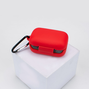 Adecuado para <span class=keywords><strong>SENNHEISER</strong></span> MOMENTUM <span class=keywords><strong>True</strong></span> <span class=keywords><strong>Wireless</strong></span> 4 Gen Case Funda protectora de silicona para auriculares a prueba de golpes con gancho - Product Image 6