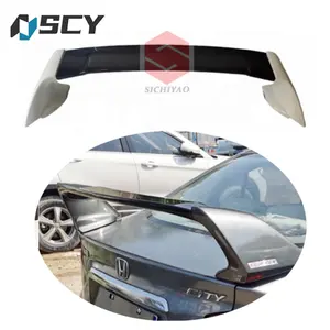 Đối Với HONDA CITY Spoiler 2008-2014 Honda City Spoiler Phong Cách FD2 3 Bộ Phận Chất Liệu Nhựa ABS Xe Phía Sau Cánh Màu Cánh Phía Sau