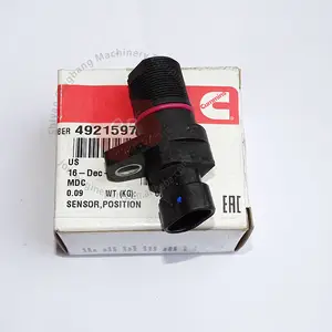 Genuino ISC8.3 QSC8.3 partes del motor Diesel Cummins Sensor de posición 4921597 de 3408430