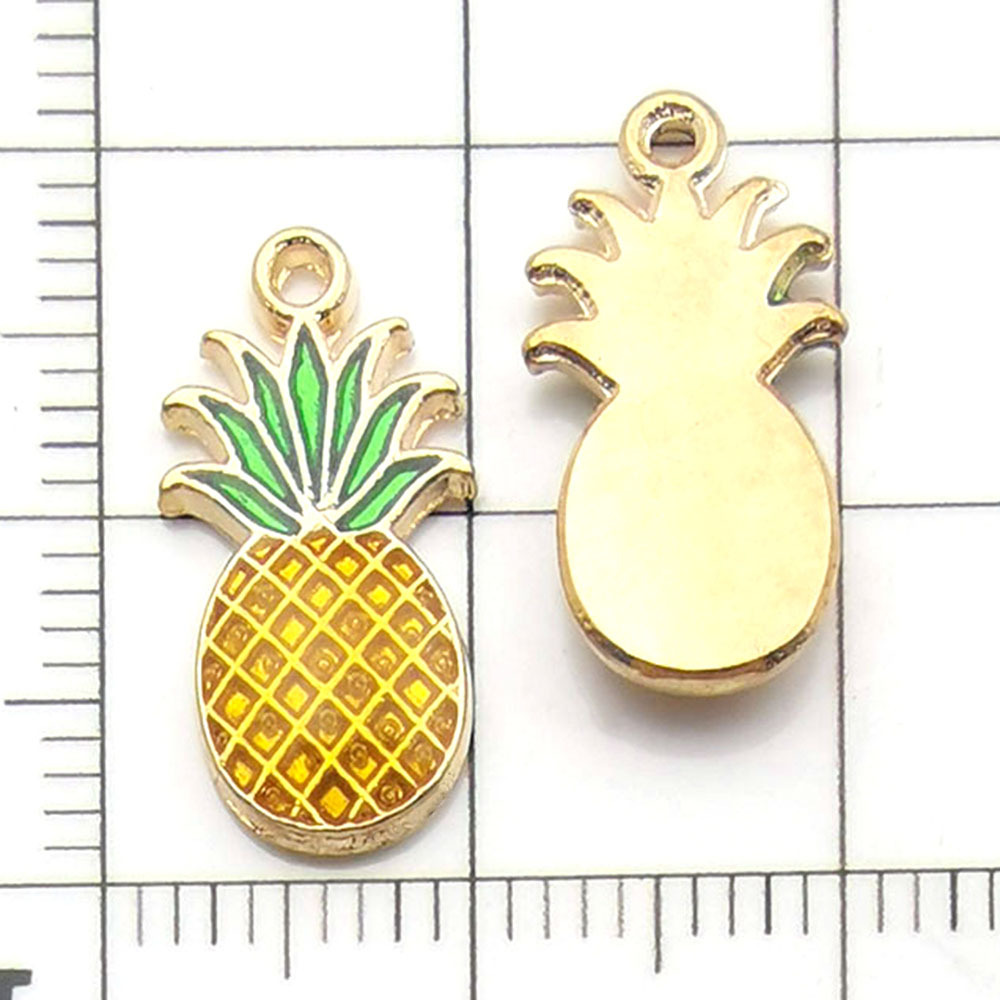 Un ananas jaune dégoulinant - 0,8g - 17*9mm - 10845