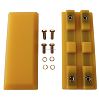2411111 W100F nouveaux coussinets de piste en caoutchouc d'excavatrice de rechange pour fraiseuse à froid d'asphalte pour moteur nouvelle chaîne de piste à rouleaux
