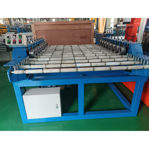 Halbautomat ische Bördel maschine Metall Stahl Biege kanten maschine Farbe Stahls aum maschine für die Fliesen herstellung - Product Image 1