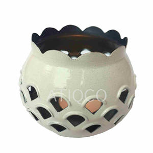 Candelero moderno de metal con luz de té, atractivo diseño de hierro dorado, superventas para fiestas, el último candelabro votivo estándar - Product Image 4