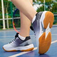 Chaussures de sport décontractées respirantes en gros pour pickleball, tennis, badminton – Baskets d'extérieur pour badminton – Tailles 38-47